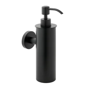 Just Taps Vos Soap Dispenser Wall Mounted Matt Black