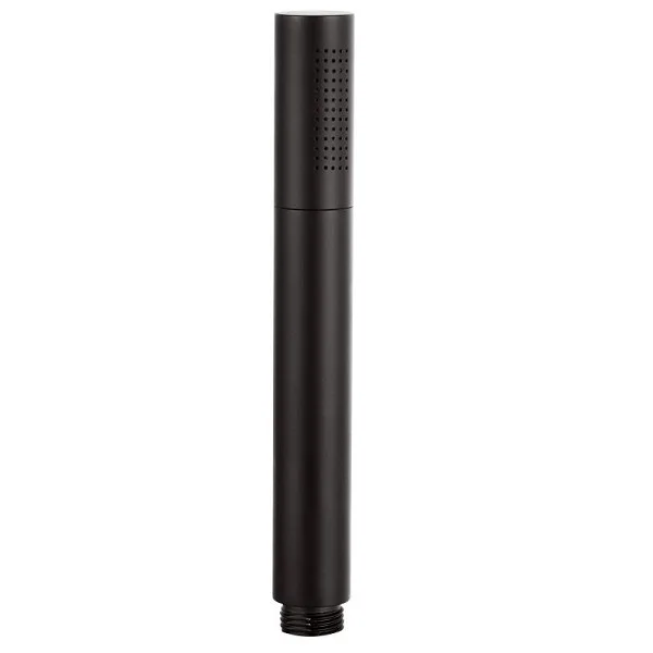 Just Taps Vos Shower Handle Matt Black