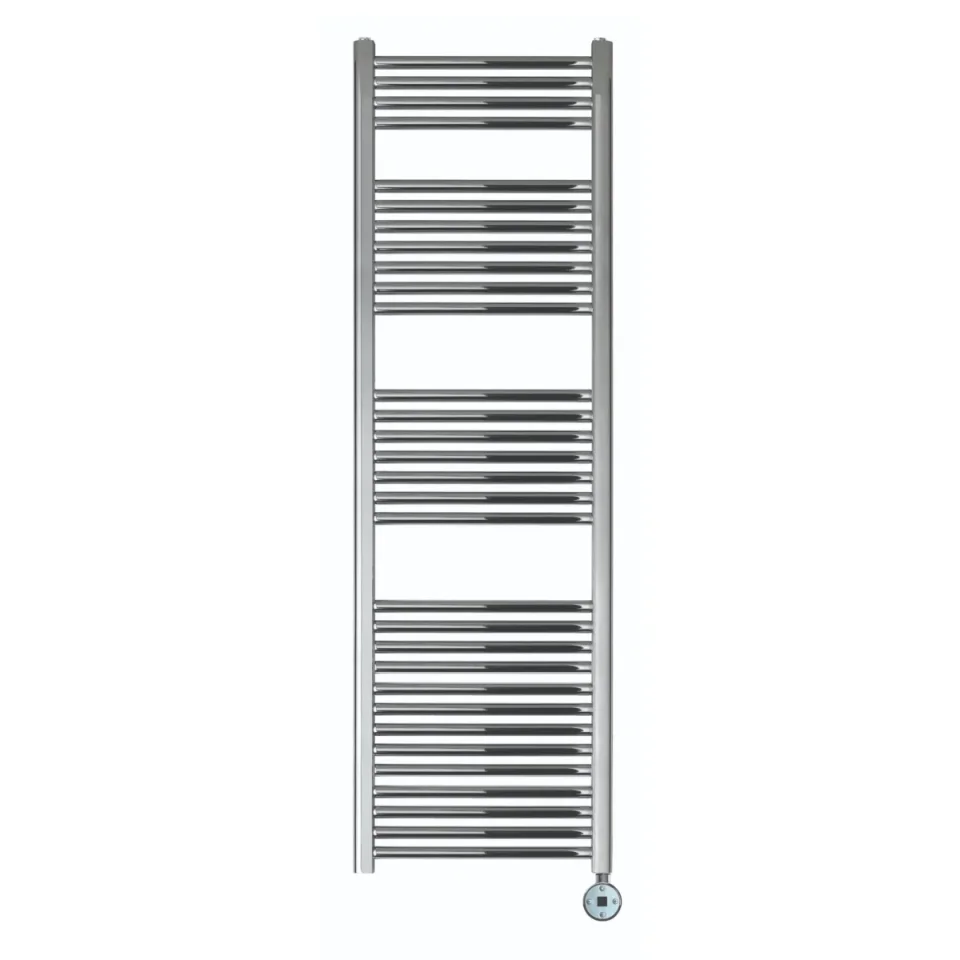 Just Taps Vos Electric Tower Radiator With Thermostat Heating Element detail view - Image 1