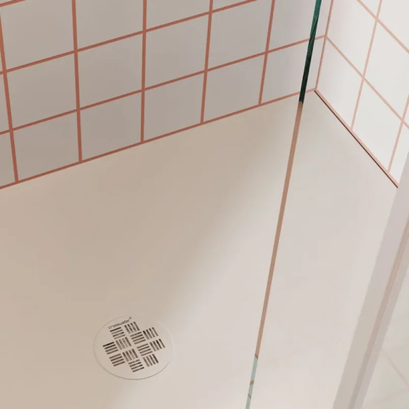 Crosswater Creo Rectangle Shower Tray 760 x 1400 x 25mm detail view - Image 4