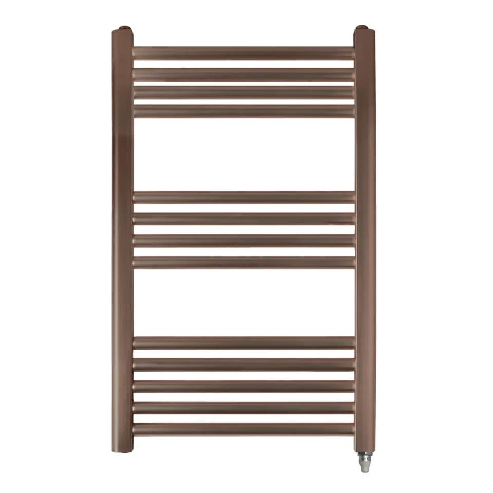 Just Taps Vos Electric Tower Radiator With Heating Element 800x500mm detail view - Image 1