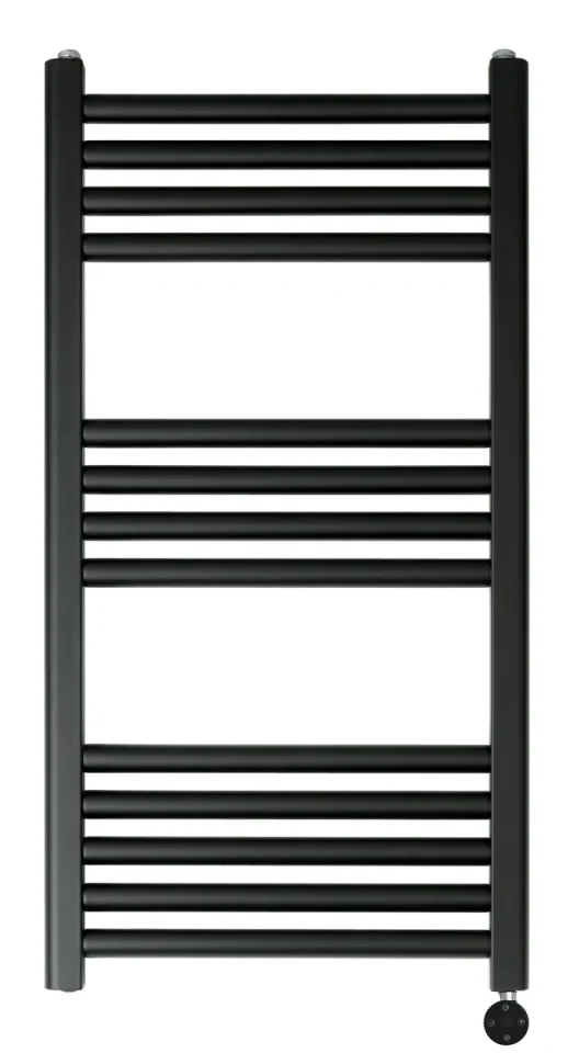 Just Taps Vos Electric Tower Radiator With Thermostat Heating Element detail view - Image 1
