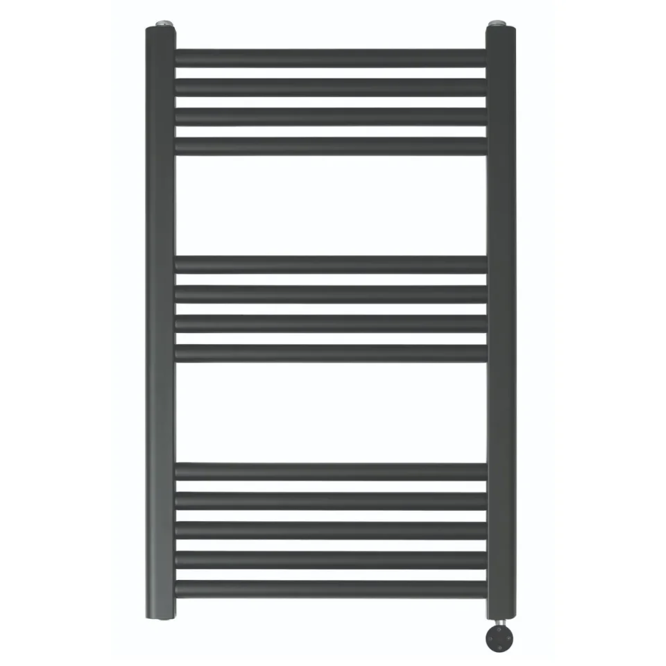 Just Taps Vos Electric Tower Radiator With Thermostat Heating Element detail view - Image 1