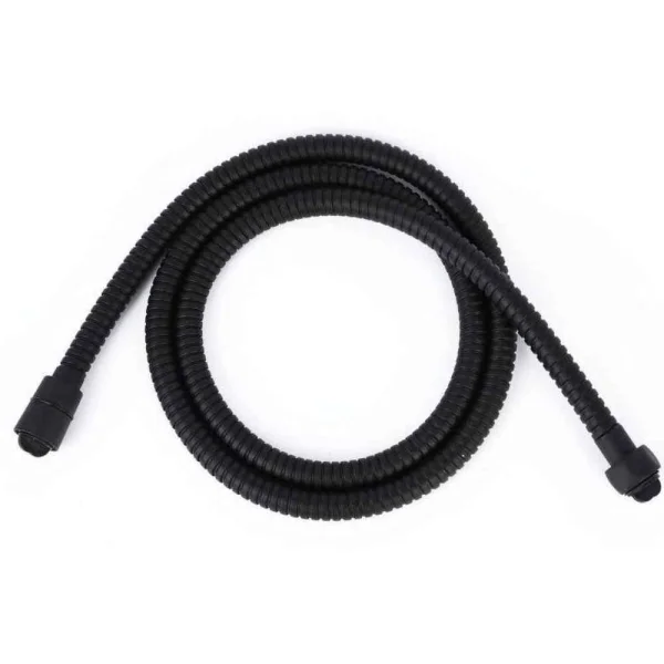 Just Taps Vos 1.50M Metal Hose Matt Black