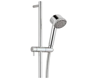 Just Taps Techno Slide Rail With Multi Function Shower Handle And Shower Hose Chrome