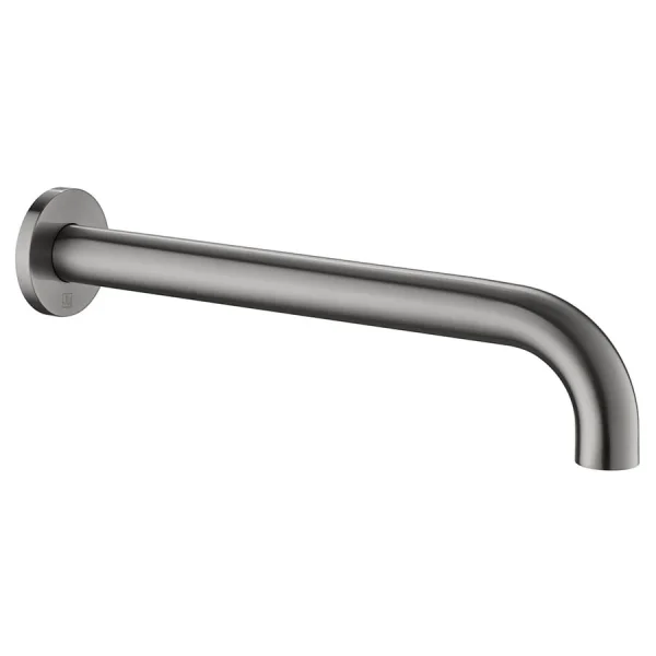 Just Taps Single Headshower Brushed Black