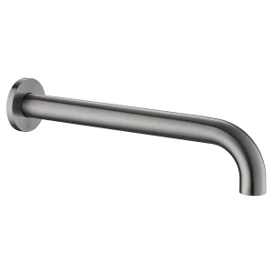 Just Taps Single Headshower Brushed Black