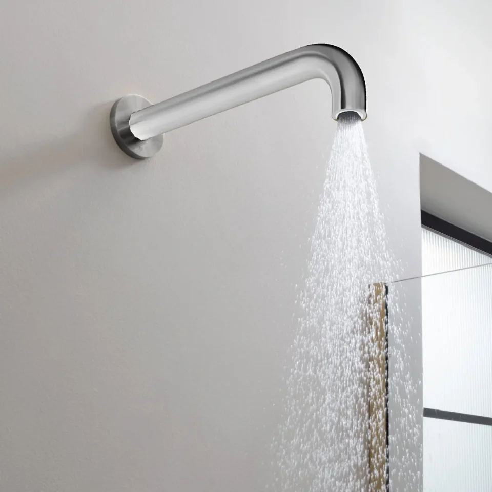 Just Taps Single Headshower Chrome detail view - Image 1
