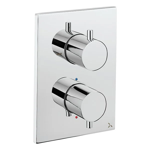 Crosswater Crossbox Mpro 2 Outlet Trim & Levers Chrome