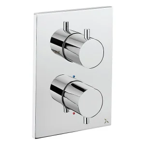Crosswater Crossbox Mpro 2 Outlet Trim & Levers Chrome