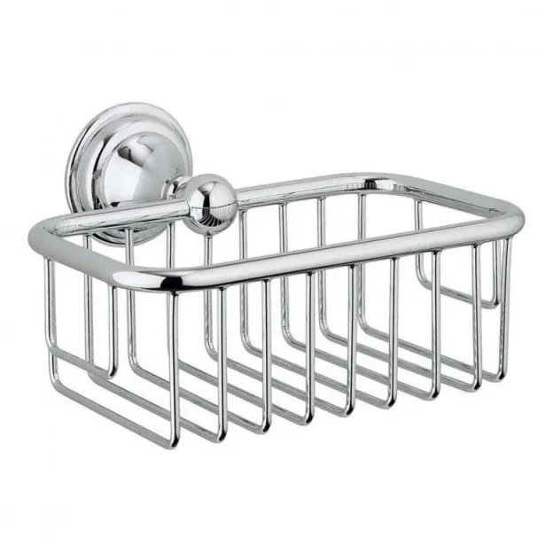 Crosswater Belgravia Shower Basket Chrome detail view - Image 1
