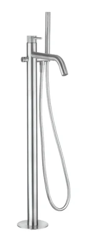 Crosswater 3ONE6 Floor Standing Bath Shower Mixer Mono Stainless product image - Image 3