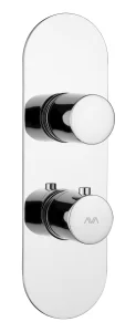 AVA Parker 2 Handle Finishing Set Chrome