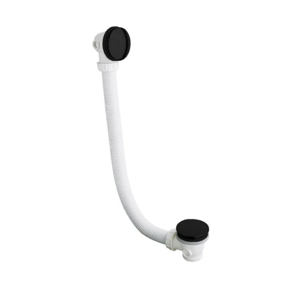 Crosswater MPRO Bath Click Clack Waste Matt Black