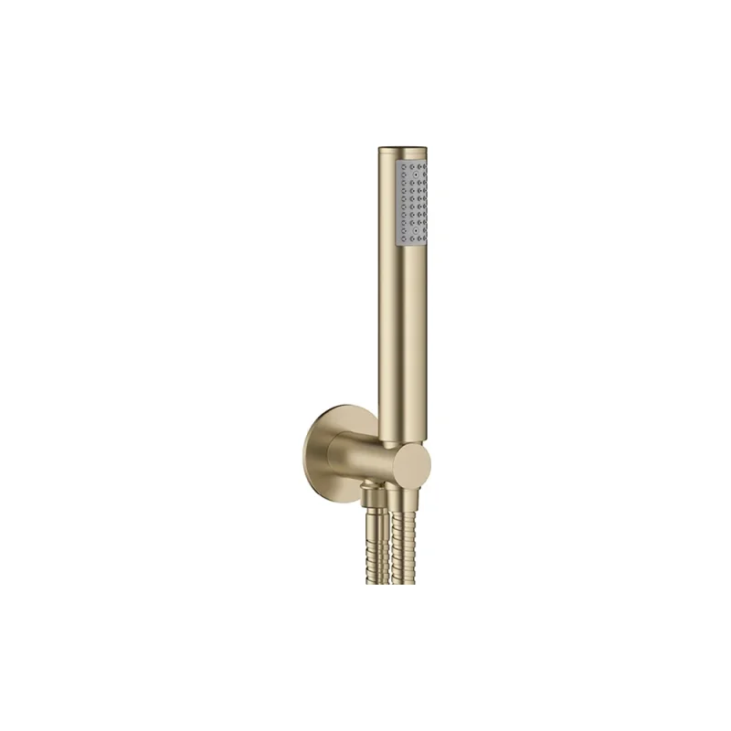 Crosswater MPRO Shower Kit & Wall Out Brushed brass product image - Image 4