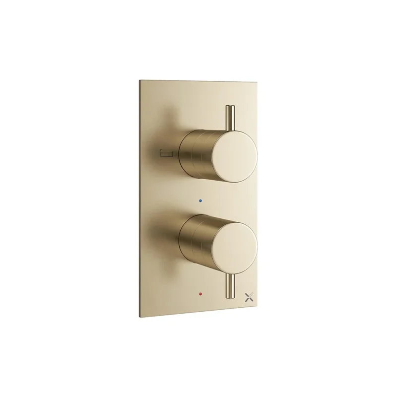 Crosswater Mpro 2 Handle Trimset (must Be Paired With Wlbp25x3r+) Brushed Brass product image - Image 1