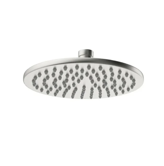 Crosswater MPRO Fixed Head 300mm Brushed Nickel detail view - Image 1
