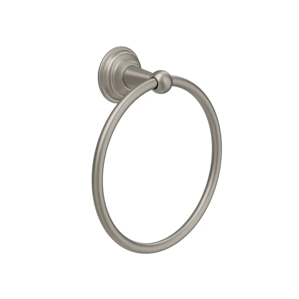 Crosswater Belgravia Towel Ring Brushed Nickel product image - Image 4