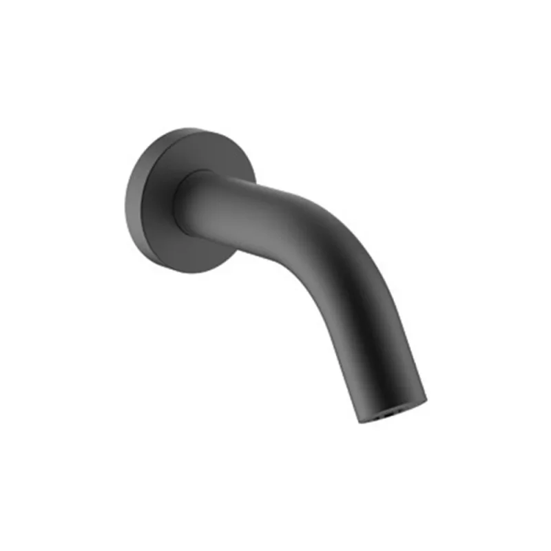 Crosswater Mpro Wall Mounted Basin Spout Sensor 140mm Matt Black product image - Image 3