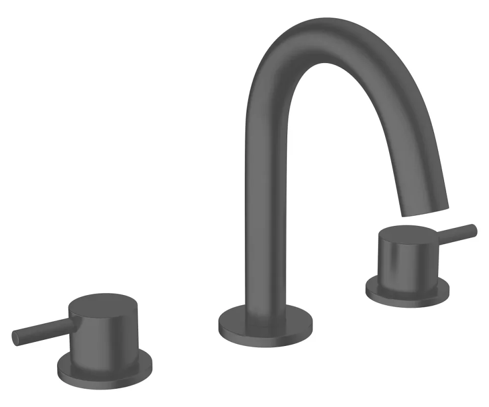 Crosswater MPRO Basin 3 Hole Set Set Slate product image - Image 3