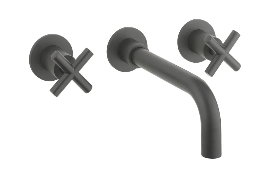 Crosswater MPRO Crosshead Basin 3 Hole Set Mounted Slate product image - Image 3