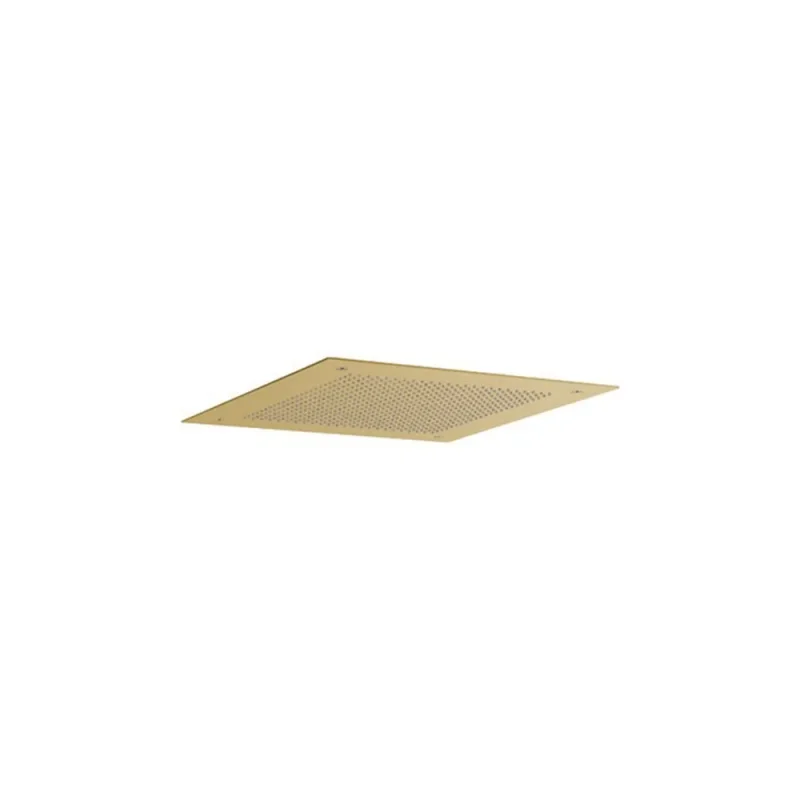 Crosswater Tranquil Recessed Shower Head 380mm Brushed Brass product image - Image 3