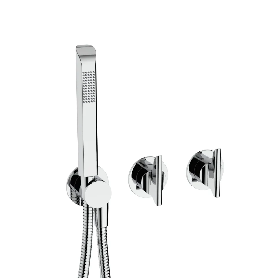 Crosswater Module Foile 2 Handle With Handshower Chrome product image - Image 3