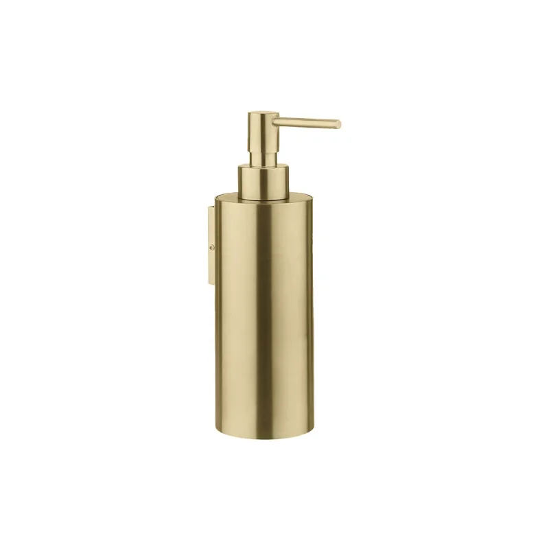 Crosswater 3ONE6 Soap Dispenser Stainless Brushed Brass Effect detail view - Image 2
