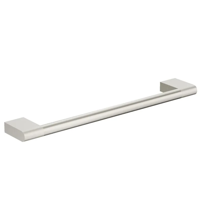 Crosswater MPRO Towel Rail 450mm Brushed Nickel detail view - Image 2
