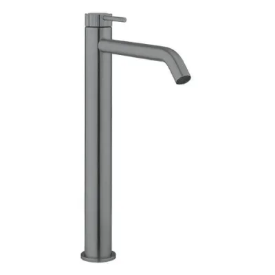 Crosswater 3ONE6 Tall Basin Mono Stainless Slate detail view - Image 2