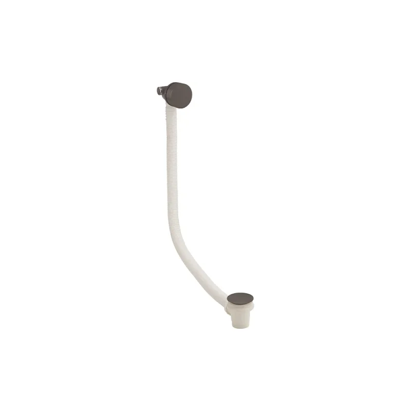 Crosswater 3ONE6 Bath Filler With Click Clack Waste Extended Stainless Slate product image - Image 3