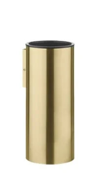 Crosswater 3ONE6 Tumbler Holder Stainless Brushed Brass Effect detail view - Image 2