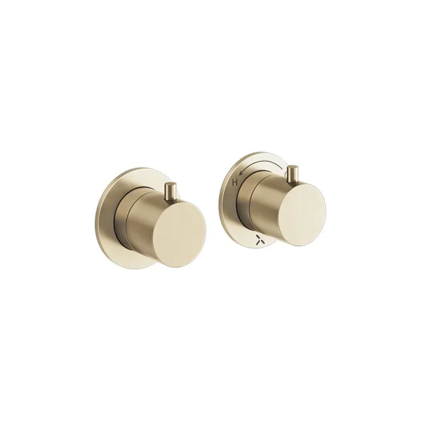Crosswater Module Mpro 2 Control Diverter Trimset Brushed Brass