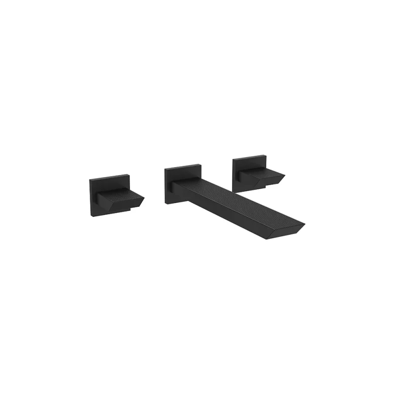 Crosswater Limit 3 Hole Basin Set Matt Black product image - Image 3