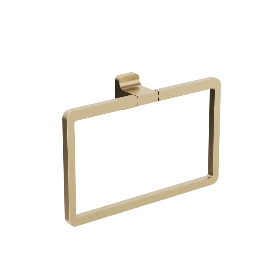 Crosswater Rotar Towel Ring Brushed Brass product image - Image 3