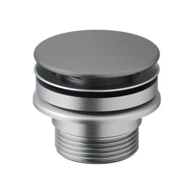 Crosswater 3ONE6 Universal Basin Waste Stainless Slate detail view - Image 2