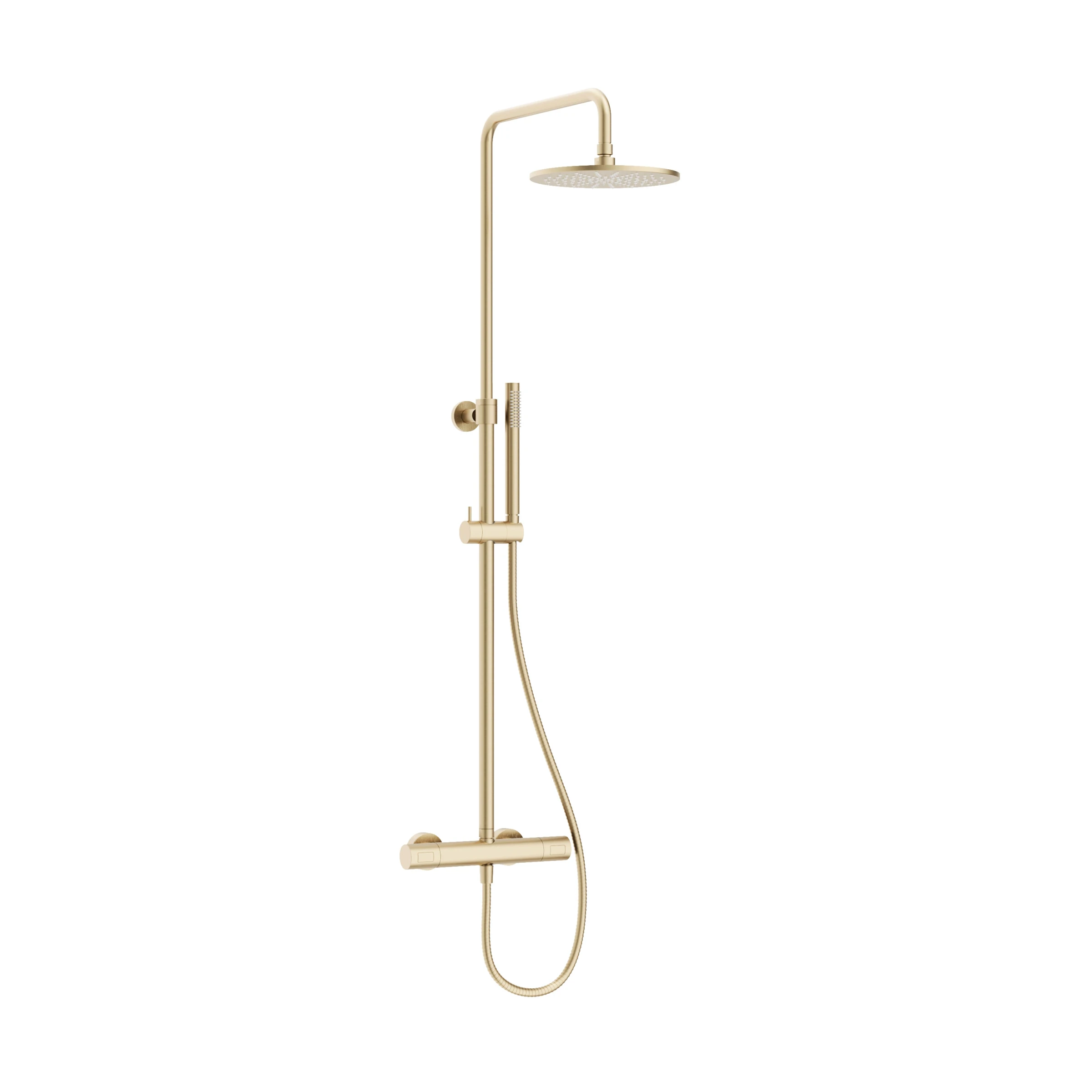 Crosswater Central Multifunction Shower Brushed Brass