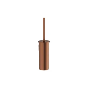 Crosswater Mpro Wall Mounted Toilet Brush Set Brushed Bronze