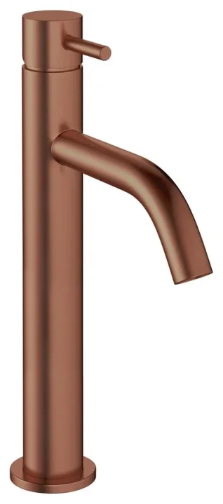 Crosswater MPRO Tall Basin Monobloc Brushed Bronze detail view - Image 2
