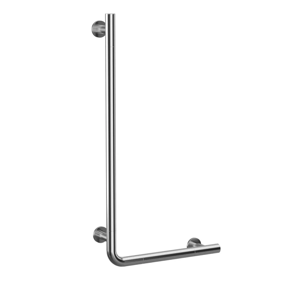 Crosswater Right Angle Grab Bar 843 x 446mm Chrome product image - Image 3