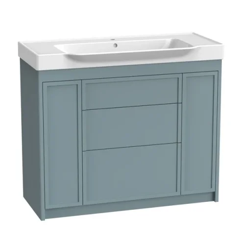 Roper Rhodes Concierge 1000 Fm 4 Drawer - Coniston Blue product image - Image 3