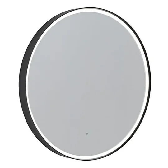Roper Rhodes 600mm Round Frame Illuminated Mirror - Grey product image - Image 2