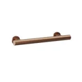 Crosswater Straight Grab Bar 400mm Brushed Bronze detail view - Image 2