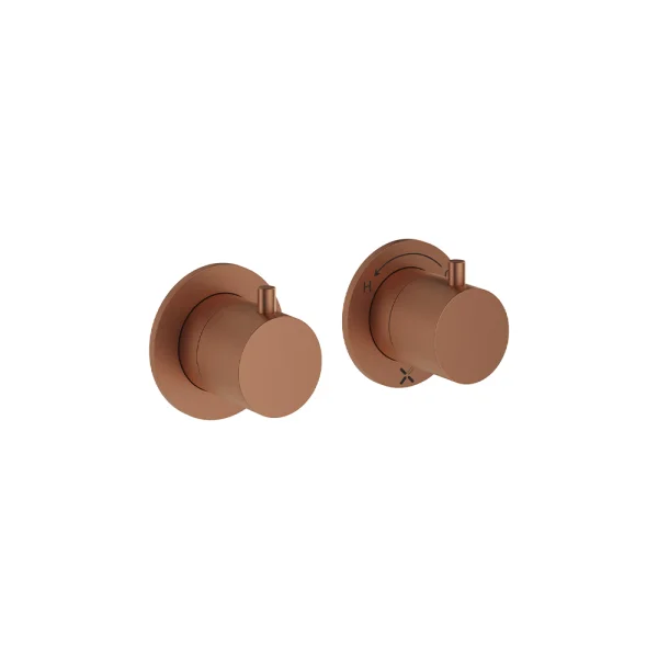 Crosswater Module MPRO 2 Control Diverter Brushed Bronze - Trim Set Only