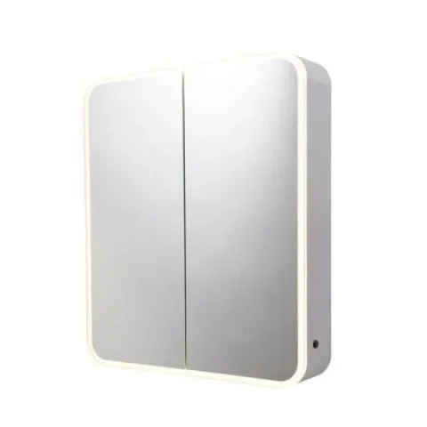 Roper Rhodes 600mm System 2 Door Cabinet With Illumiated Mirror product image - Image 2