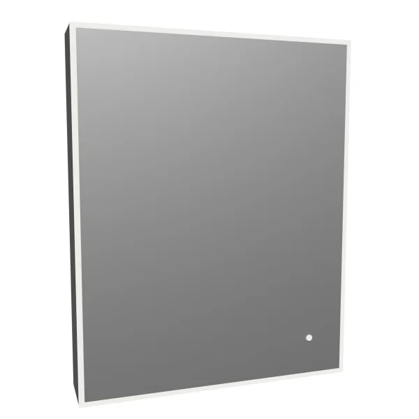 Faeber Edge 600 Led 1 Door Illuminated Mirror Cabinet (Recess Compatible)