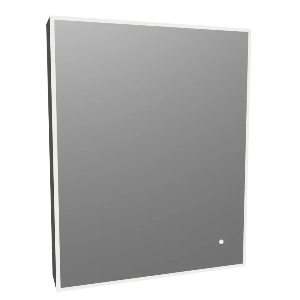 Faeber Edge 600 Led 1 Door Illuminated Mirror Cabinet (Recess Compatible) product image - Image 1