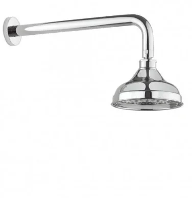Crosswater Belgravia Shower Rose Chrome detail view - Image 2