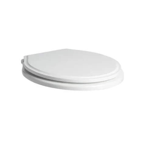 Roper Rhodes Harrow Wooden Soft Close Toilet Seat - White product image - Image 3