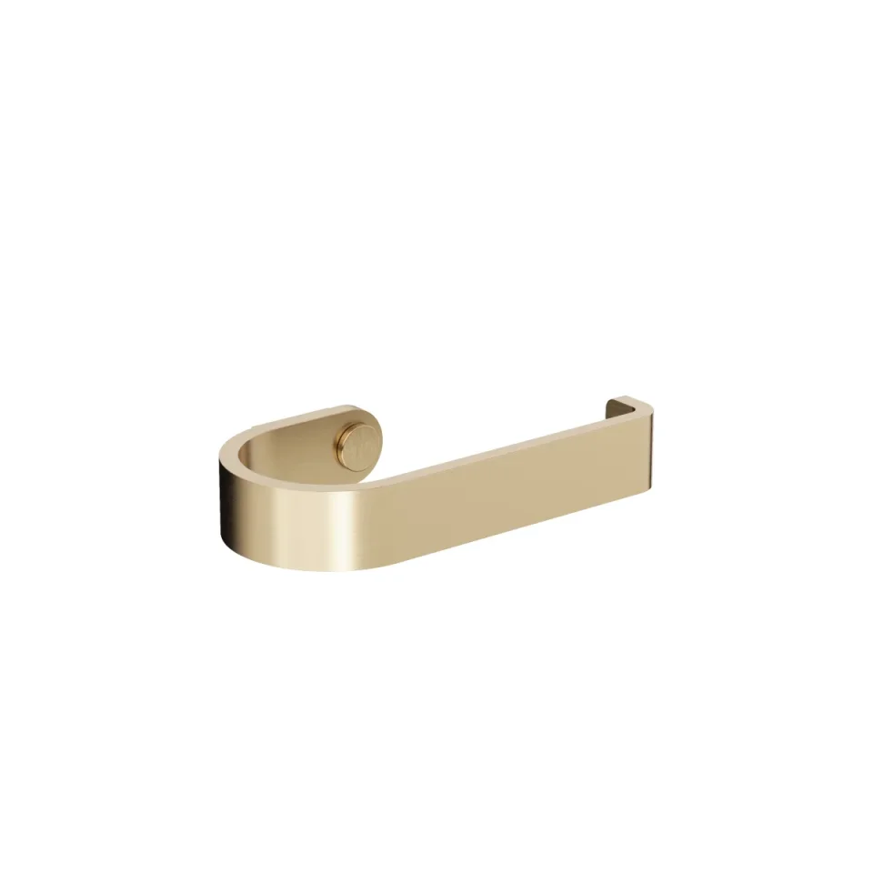 Crosswater Velo Toilet Roll Holder Brushed Brass product image - Image 1